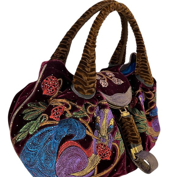 Fendi Embroidered Squirrel Spy Bag - Picture 2 of 9